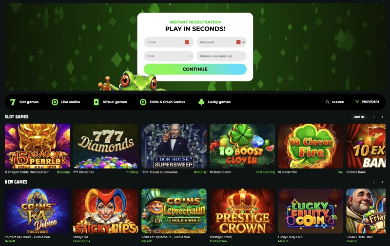 froggybet casino